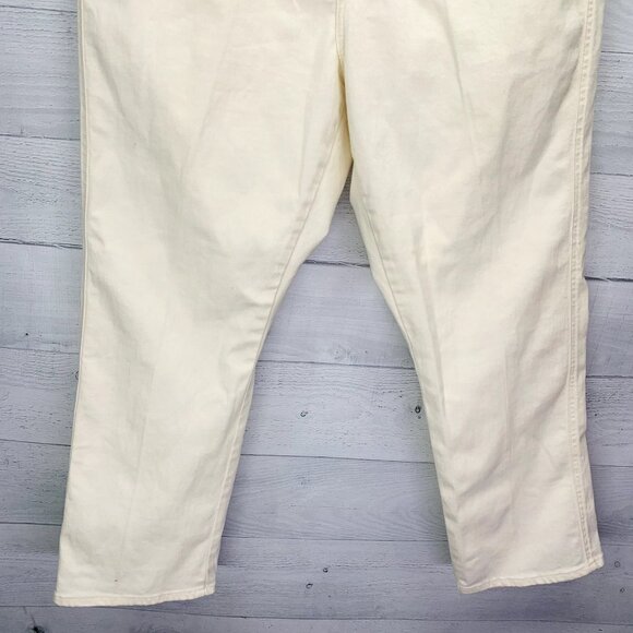 Levis Signature Womens Jeans Heritage High Rise Straight Stretch Denim Size 18 - Picture 6 of 13